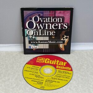 Ovation Owners OnLine Guitar Lessons (CD Vol 3 No 5) Nashville Kaman Music ichat